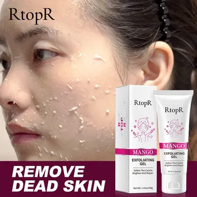 RtopR Facial Peeling Gel Deep Clean Pore Repair Skin Whitening Oil Control Rejuvenation Gentle