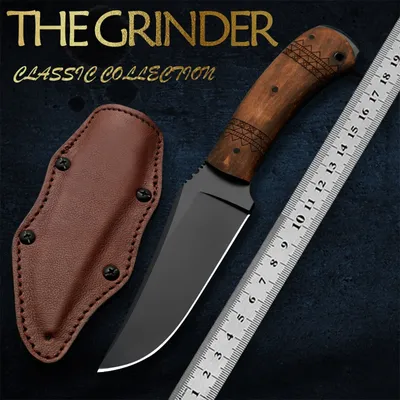 HUANGFU High quality fixed blades, outdoor straight knives, wilderness survival knives, men's knives, tactical knives