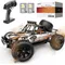 Car for Adults & Boys, 30KM/H Speed 4X4 Hobby RC Monster Truck with Lights, 2 Rechargeable Batteries