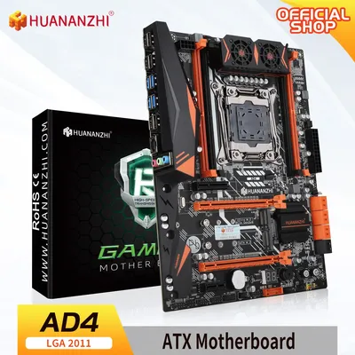 HUANANZHI X99 AD4 LGA 2011-3 XEON X99 Motherboard supports Intel E5 2640 2666 2670 2678 2696 V3 V4