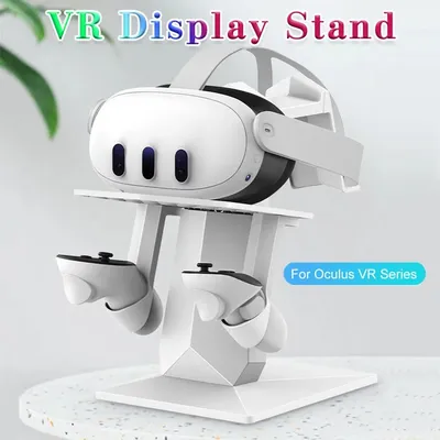 VR Stand Display Holdeand Controller for Meta Quest 3/Meta Quest Pro/Oculus Quest 2/Oculus Quest