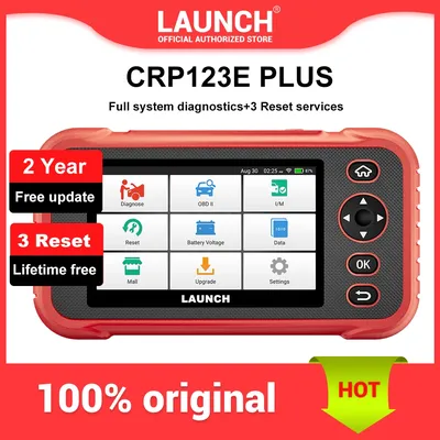 2024 New LAUNCH OBD2 Scanner CRP123E Plus Elite Full System Code Reader Car Diagnostic Tool with Oil