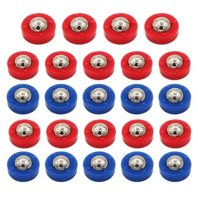 Small Shuffleboard Pucks 24PCS Indoor Shuffleboard Games Pucks Funny Shuffle Board Rollers Set