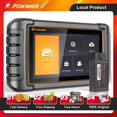 FOXWELL NT809BT All System Bidirectional OBD2 Scanner DPF TPMS OIL 30+ Reset Auto Professional