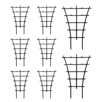 8Pcs Garden Growing Plant Climbing Trellis Potted Vegetable Trellis Stackable Vegetable Support