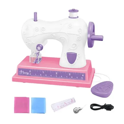 Kids Sewing Machine Portable Sewing Machine With Light Portable Battery Powered Sewing Machine