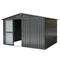 Outdoor metal tool shed, 10