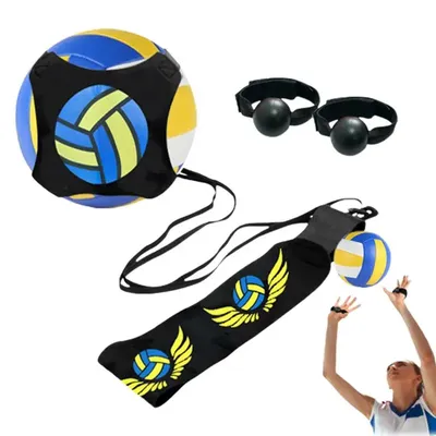 Volleyball Spike Trainer Volleyball Training Belt Elastic Swing Drawstring Volleyball Practice