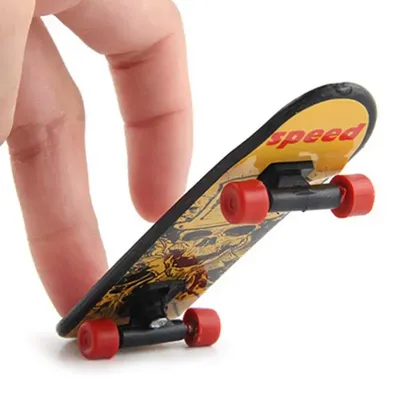 Mini Finger Skateboard Tiny Lightweight Finger Skating Toys For Kids Durable Portable Finger Toys