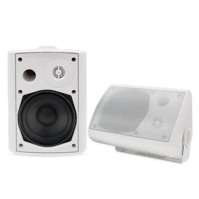 Herdio Outdoor Speakers 300 Watts 5.25 Inches Outdoor Speaker HD Digital Stereo Effect Waterproof