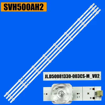 LED Backlight 8LED For HISENSE 50A6G 50A6GX3 50A6GX 50R6E4 Toshiba 50C350KU HD500Y1U51-T0L2
