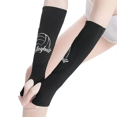 Volleyball Arm Pads Elbow Arm Guards Sleeve For Women Soft Volleyball Wrist Guard And Compression