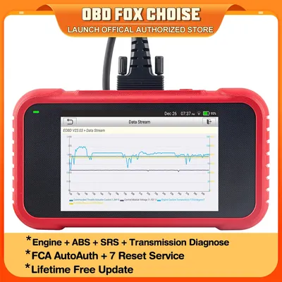 Lauch X431 CRP123E V2.0 OBD2 Automotive scanner 4 System Car diagnostic tool Oil ETC SAS 7 Reset