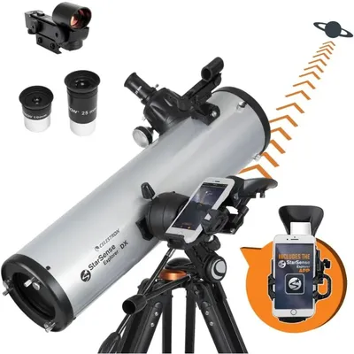 StarSense Explorer DX 130AZ Smartphone App-Enabled Telescope – Works with StarSense App to Help You