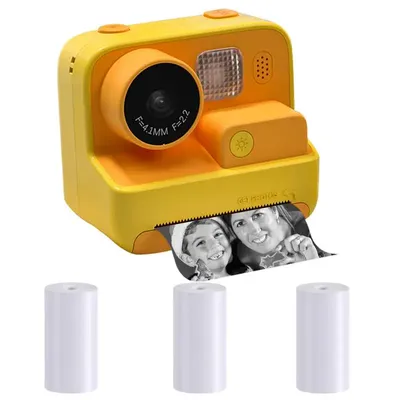 Children Instant Camera Hd 1080p Video Photo Digital Print Cameras Dual Lens Slr Photography Toys