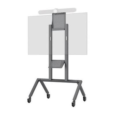 Heckler H730 AV Cart for Logitech Rally Bar (Black Gray) H730BG