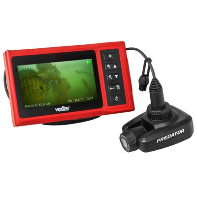 Vexilar Fish-Scout Predator Color/BW Underwater Camera w/Multi-veiw cam Red Regular FS4000P