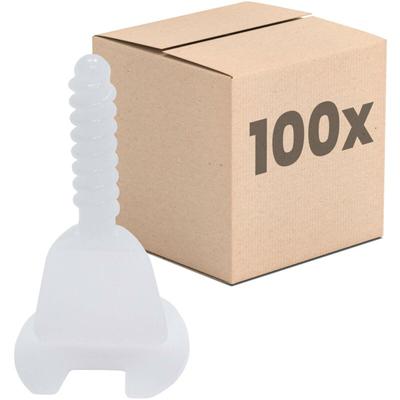 Dalsys - Fliesen Nivelliersystem, Verlegehilfe Set, Fliesenleger Werkzeug, ergonomisch - 1mm 100 Image