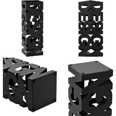 Regenschirmständer Design Stahl Schwarz - Schirmständer - Schirm Ständer - Home & Living - Schwarz Image