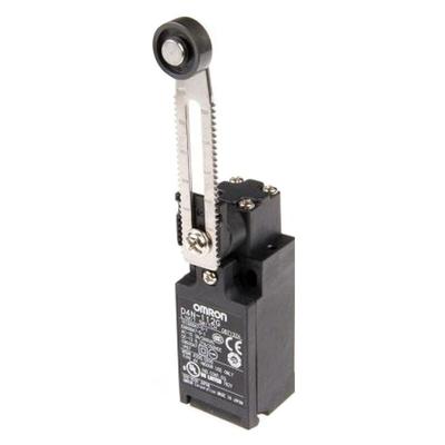 Endschalter mit verstellbarem Arm und Rolle no+nc D4N112G-17014000 - Omron Image