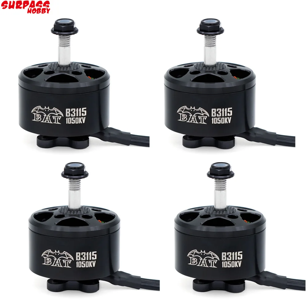 4 teile/los übertreffen Hobby Fledermaus b3115 900kv 1050kv 5-8s bürstenlosen Motor für fpv Racing Langstrecken x Klasse Drohne