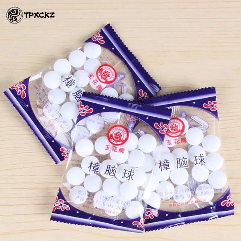1 beutel Haushalt Natürliche Mothballs Anti-schimmel Motte Abweisend Kampfer Ball Schädlingsbekämpfung Haushalt Schlafzimmer Kleiderschrank Schublade Deodorant