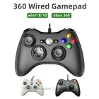 For Xbox 360 Wired Game Controller USB Wired Joystic Gamepad for Microsoft Xbox 360, PC Windows
