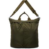 Khaki Nylon Canvas Utility Tote