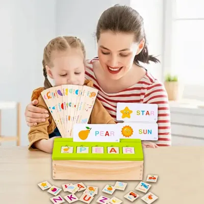 Color Sorting Boxes Wooden Color Shape Vocabulary Matching Box Color Shape Preschool Learning Toy