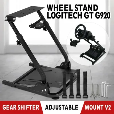 VEVOR G920 Game Racing Steering Wheel Stand Height Adjustable Shifter Mount Suit For Logitech G29