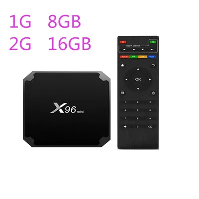 Top X96 mini Smart TV BOX Android 7.1 X96 1GB/8GB Amlogic S905W Quad Core support 4K 30tps 2.4GHz