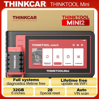 THINKCAR Thinktool Mini/THINKTOOL Mini 2 OBD2 Diagnostic Tool All System Diagnosis Auto Scanner ECU