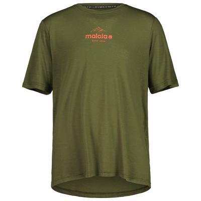 Maloja - KalmbergM. Puzzle 1 - Merinoshirt Gr L moss