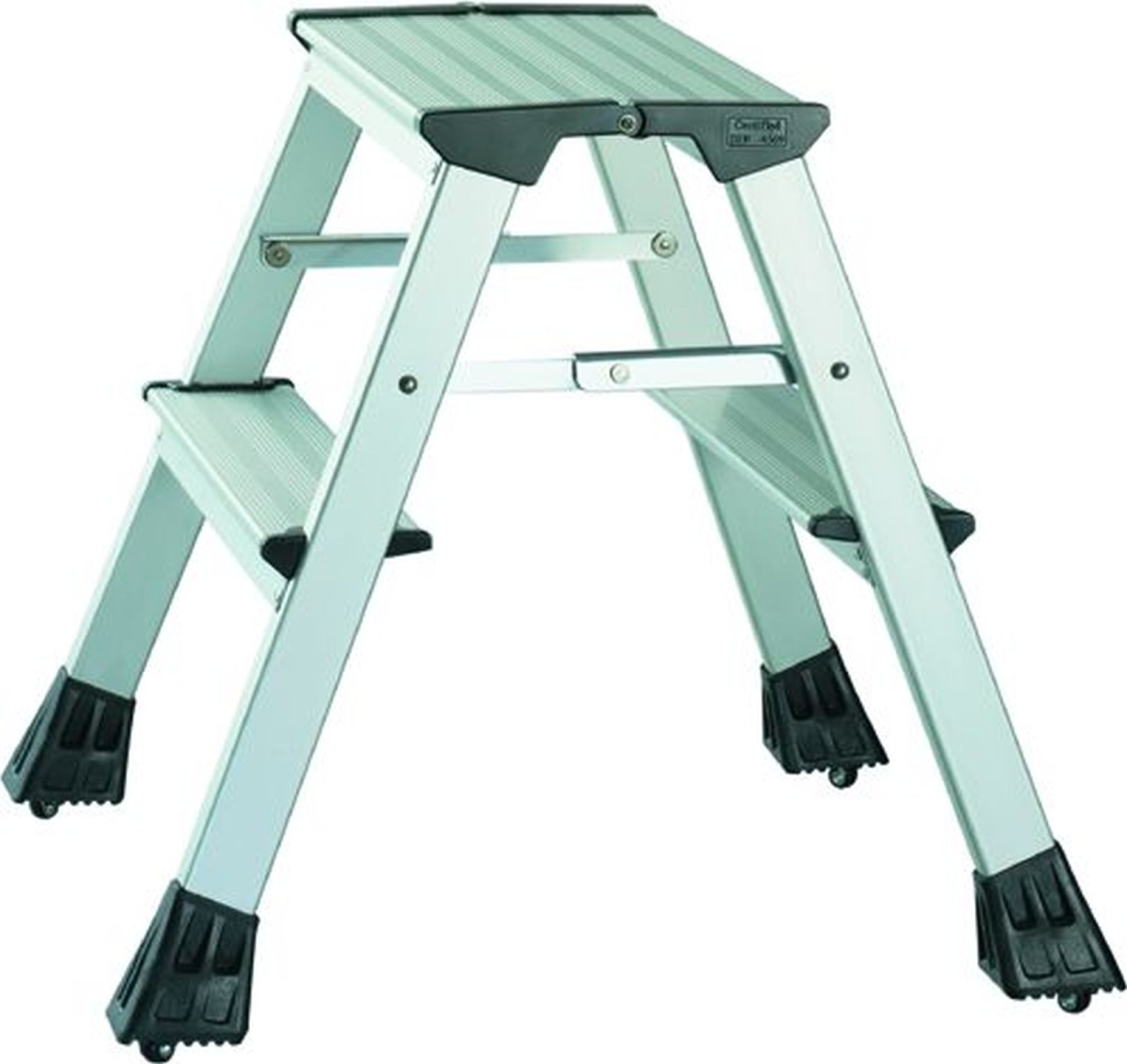 ALCO Trittleiter 2-stufig Aluminium Image