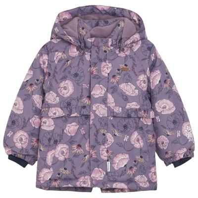 Minymo - Kid's Snow Jacket AOP - Winterjacke Gr 98 rosa