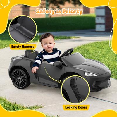 Luxury Electric Stroller with Sound System, 12V Battery