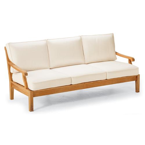 Cassara Seating Replacement Cushions - 5' Bench, Standard, Indigo - Frontgate