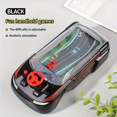 TEMU 1pc Handheld For Kids, Battery-powered Road Adventure Toy For And Interactive Two-player , Suitable For Ages 3-6, Aaa Batteries Required (not Included)