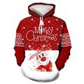Sweat à capuche 3D Père Noël pour homme, pull unisexe, vin rouge, impression personnalisée, noir, blanc, rouge, imprimé graphique Père Noël, imprimé quotidien, sport, impression 3D, designer,
