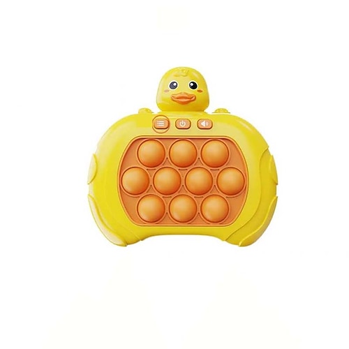 Contrôleur de jeu pop, jeu à poussée rapide, jouets anti-stress, console de jeu à bulles portable, jeu pop lumineux, jouets sensoriels anti-stress pour Noël pour garçons et filles, cadeau de Noël,