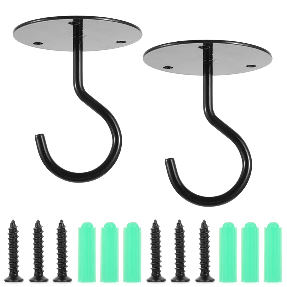 Lichter Pflanzen haken & Kleiderbügel Decken haken zum Aufhängen von Pflanzen Metall pflanze Wand halterung Kleiderbügel hängen Korb haken im Freien Image