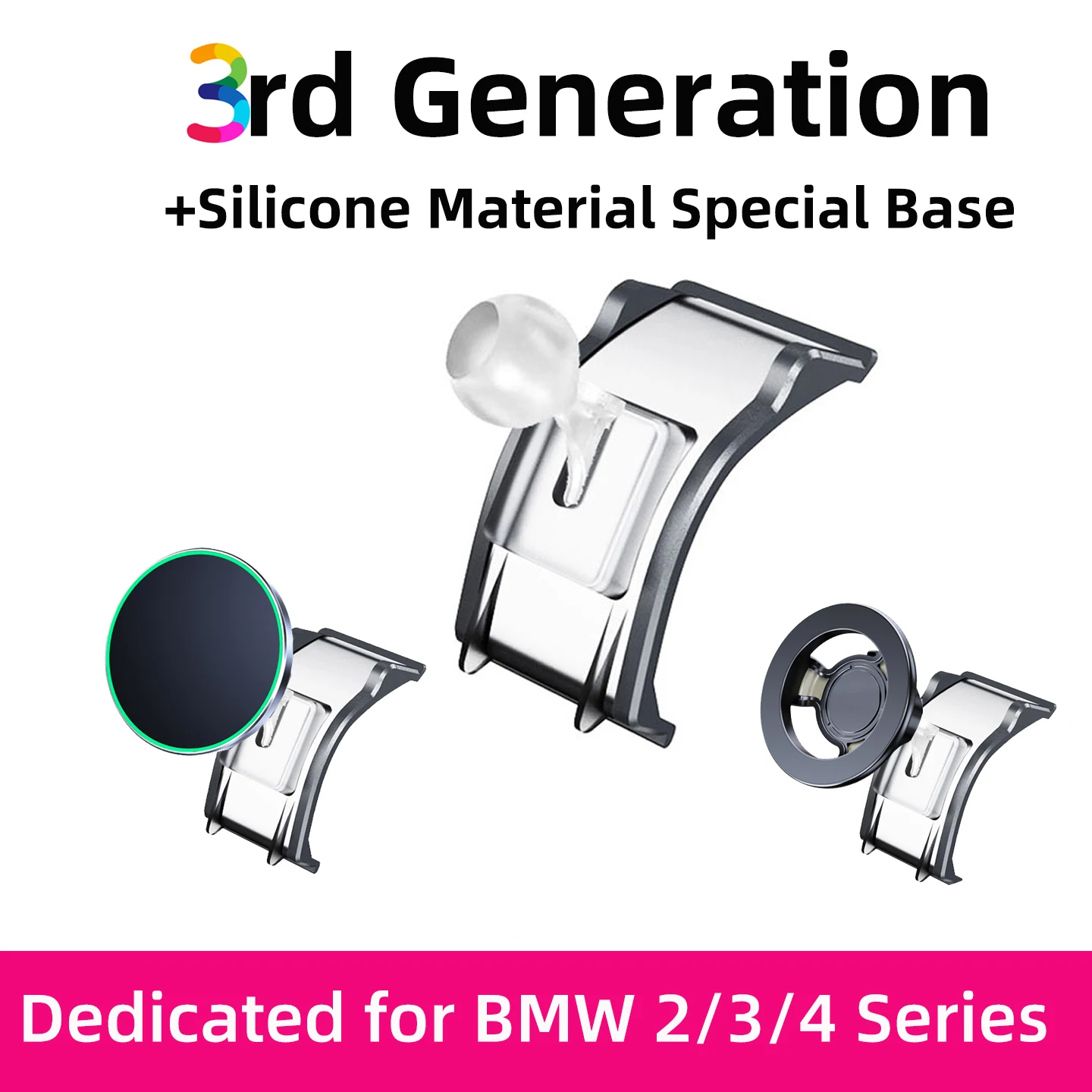 2020-2025 für BMW 2 3 4 Serie G20 G22 G26 Magnetische Z4 Auto Telefon Halter Drahtlose Ladegerät schwerkraft GPS Stand Innen Zubehör Image