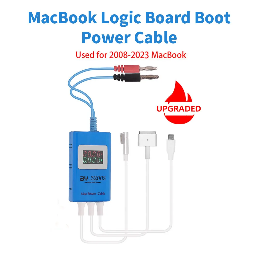 BAIYI BY-3200S MacBook Logic Board Boot Stromkabel für MacBook Notebook 2008–2023 Reparatur BATLOW Problemlösung Boot Cable Tool Image