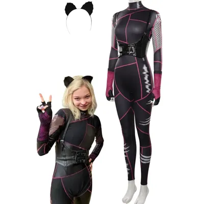 TV Mittwoch Enid Sinclair Cosplay Frauen Kostüm Roleplay Fantasia Overall Ohr Stirnband Halloween Image