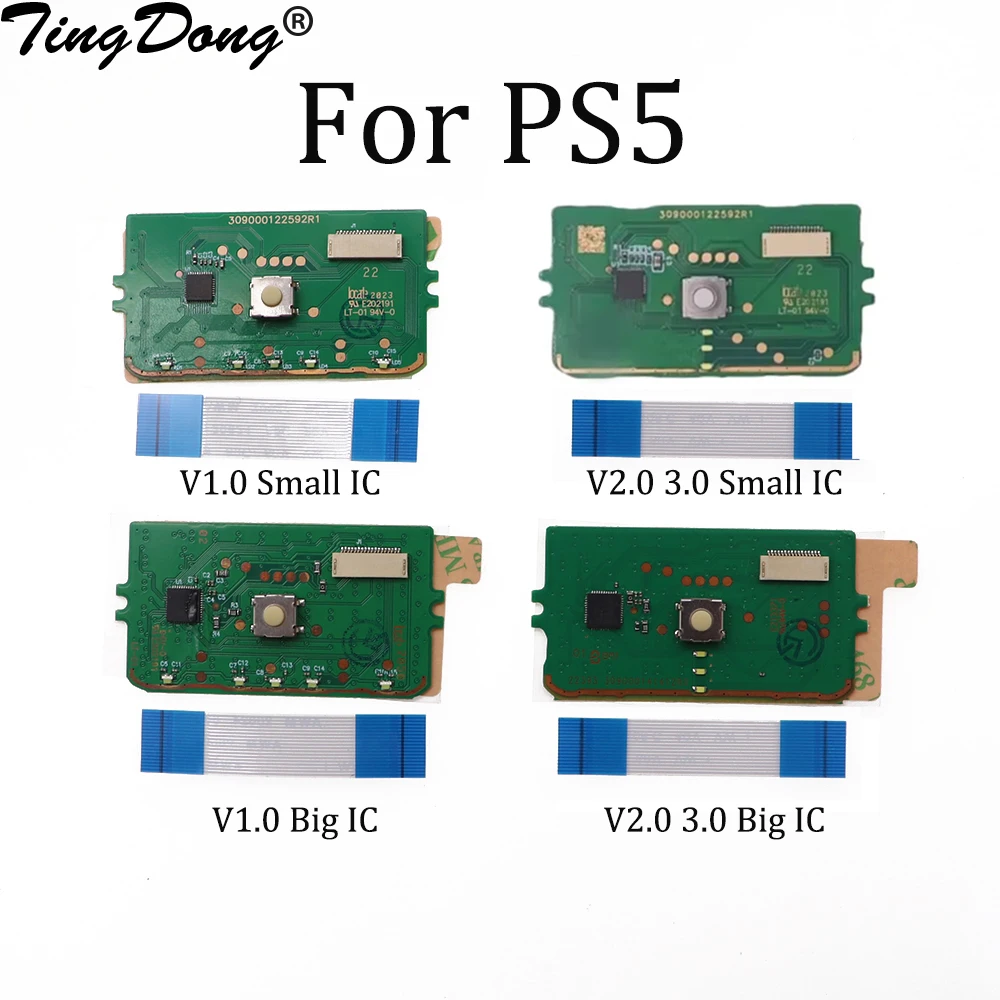 Für PS5 V1.0/2.0/3,0 Controller Touchpad Für PS5 Griff Große Kleine IC Touch Pad Bord Motherboard ersatz Image