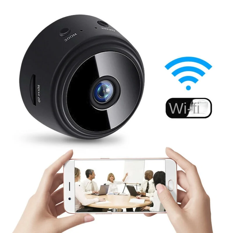A9 WiFi Mini Kamera HD 1080p Drahtlose Video Recorder Voice Recorder Sicherheit Überwachung Kamera Smart Home Für Säuglinge und Haustiere Image