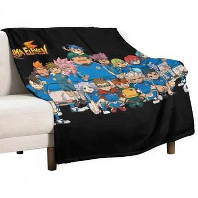 Inazuma Eleven Anime Throw Blanket Quilt Giant Sofa Blankets throw blanket blankets for beds thin blanket Travel