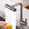 Universal Water Faucet Extension with Rotating Bubble Sprayer for Kitchen Sink