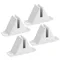 4Pcs Plastic Fence Support Holder Garden Fence Base Anti tipping Supplies for Stable and Long