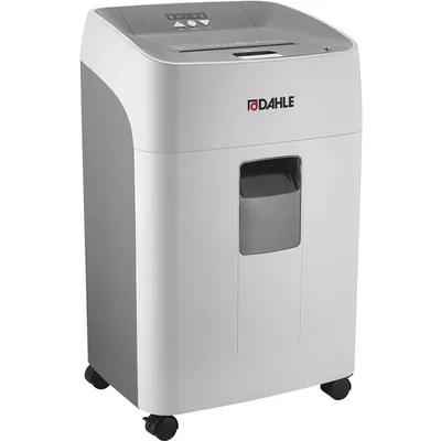 Dahle ShredMATIC SM 300 Auto-Feed Paper Shredder, 300 Sheet Locking bin, Oil-Free, Jam Protection,